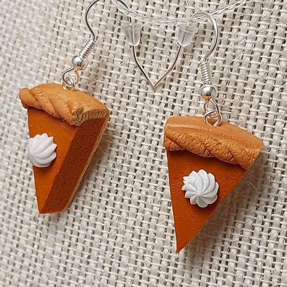 Pumpkin Pie Earrings - Picture 6 of 6